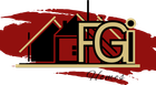 A logo for a company called FGI homes