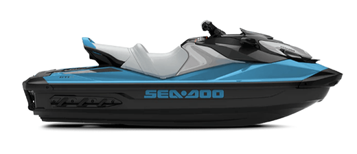 Blue Seadoo Sparks Yamaha Jet Ski Rental