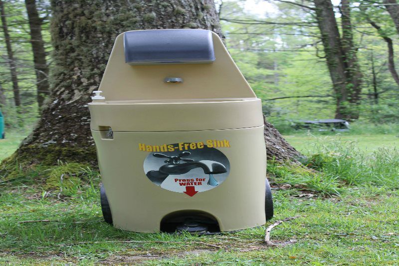 Single Hand Washing — Mount Nebo, WV — Triple T Septic Service LLC