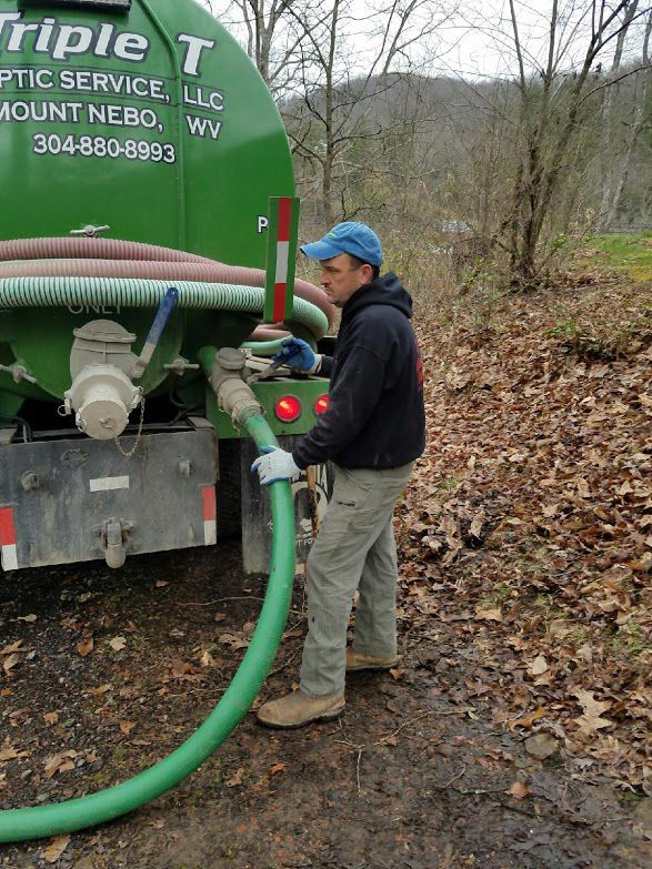 Septic Pumping — Mount Nebo, WV — Triple T Septic Service LLC