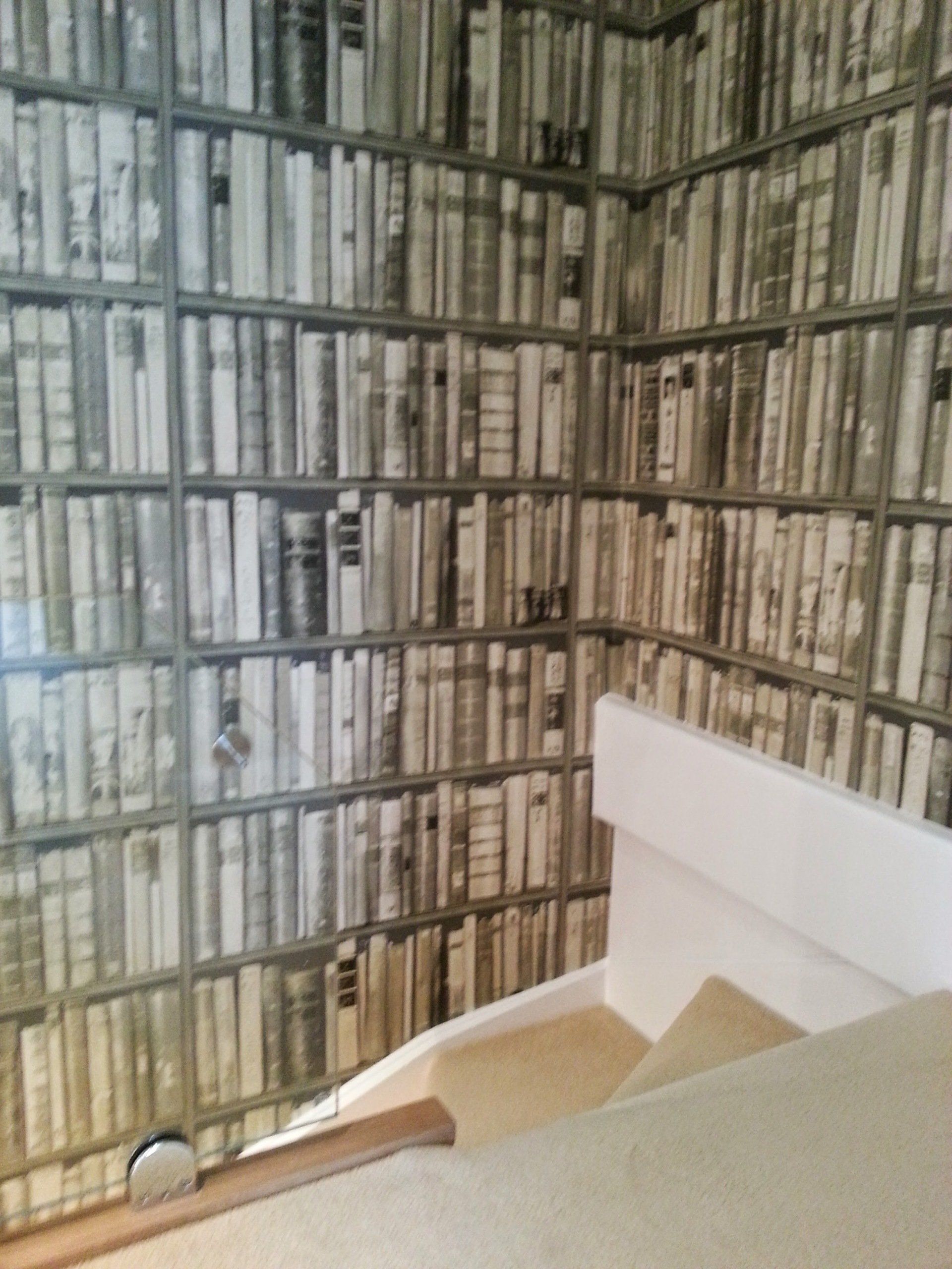 bookcase wallpaper