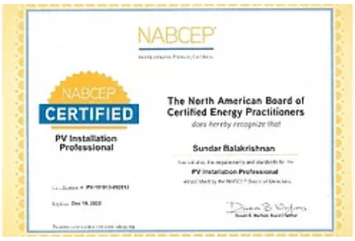 certification