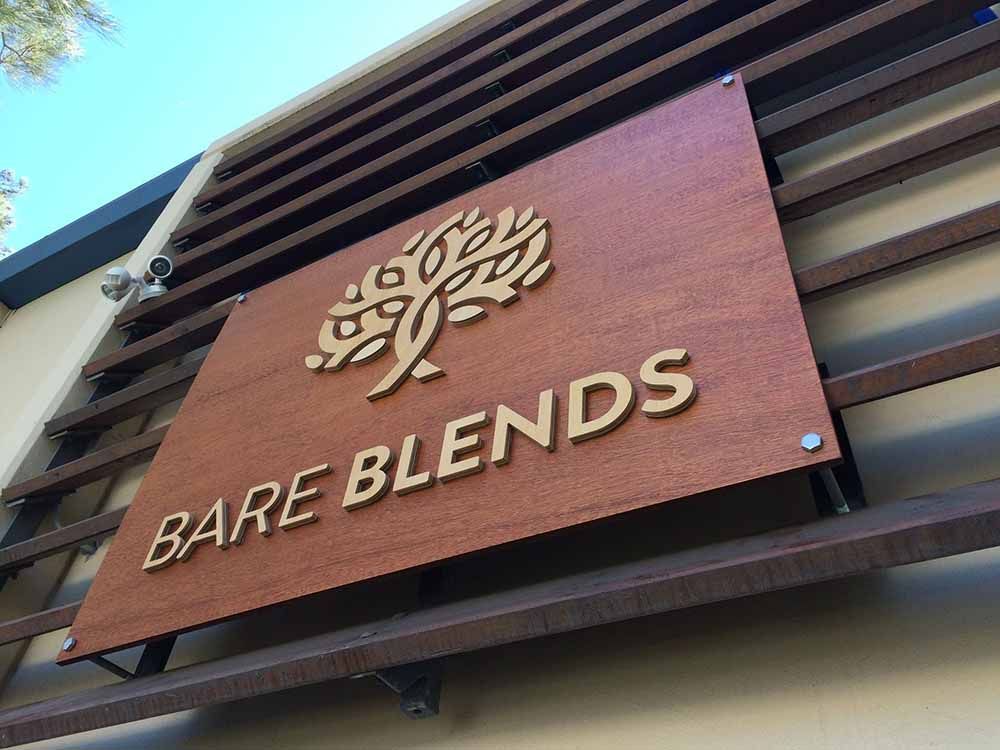 Bare Blends 3D Logo Design — Shogun Signs & Print