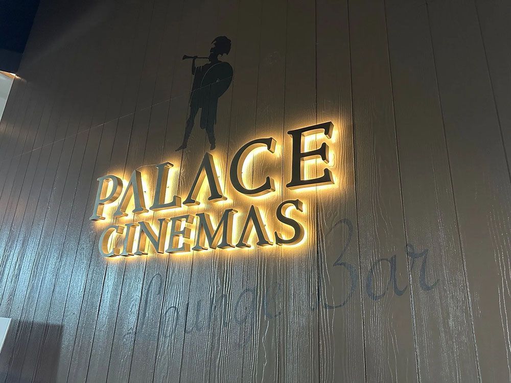 Professionally Made Palace Cinemas Sign — Shogun Signs & Print