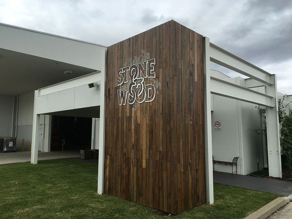 Stone & Wood Brewery Feature Sign — Shogun Signs & Print