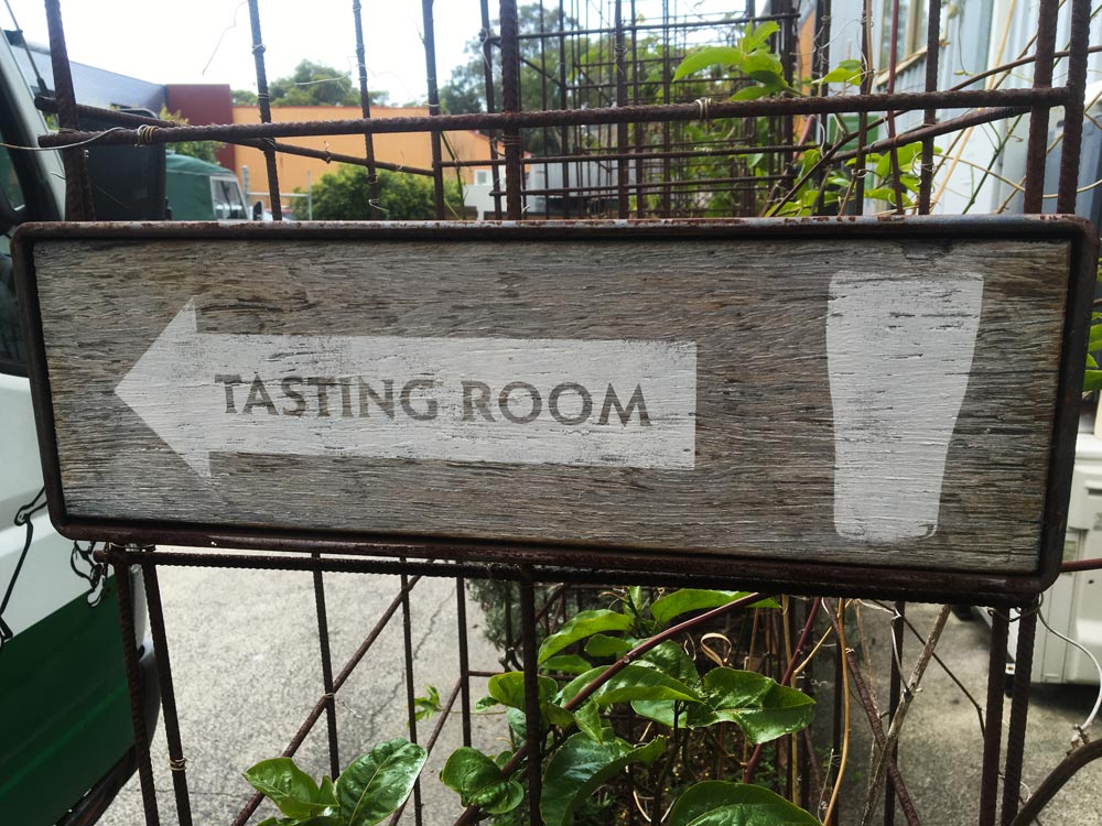 Tasting Room Prints — Custom Signs in Byron Bay NSW