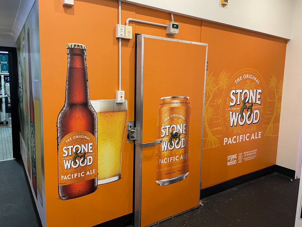 Stone Wood Drinks Prints — Custom Signs in Byron Bay NSW