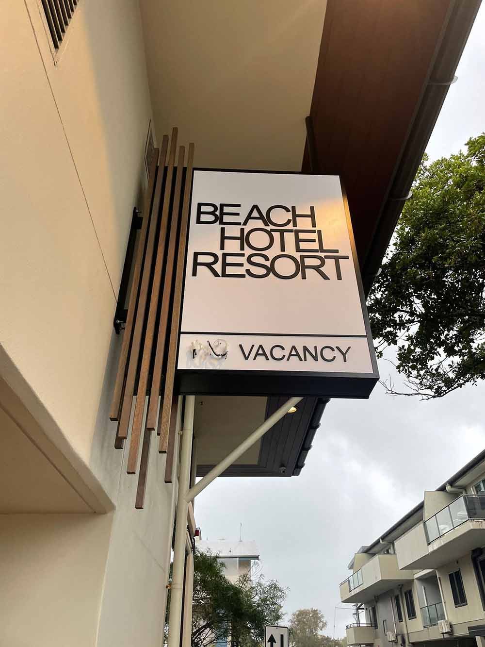 Hotel Vacancy Sign — Shogun Signs & Print