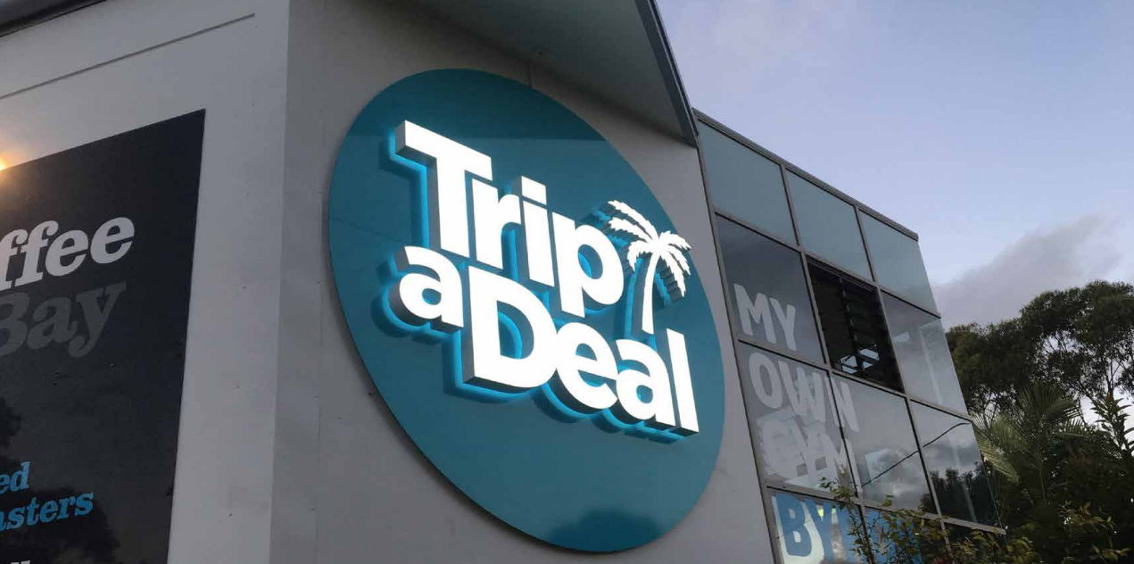 Trip a Deal Logo — Local Signwriter in Byron Bay, NSW