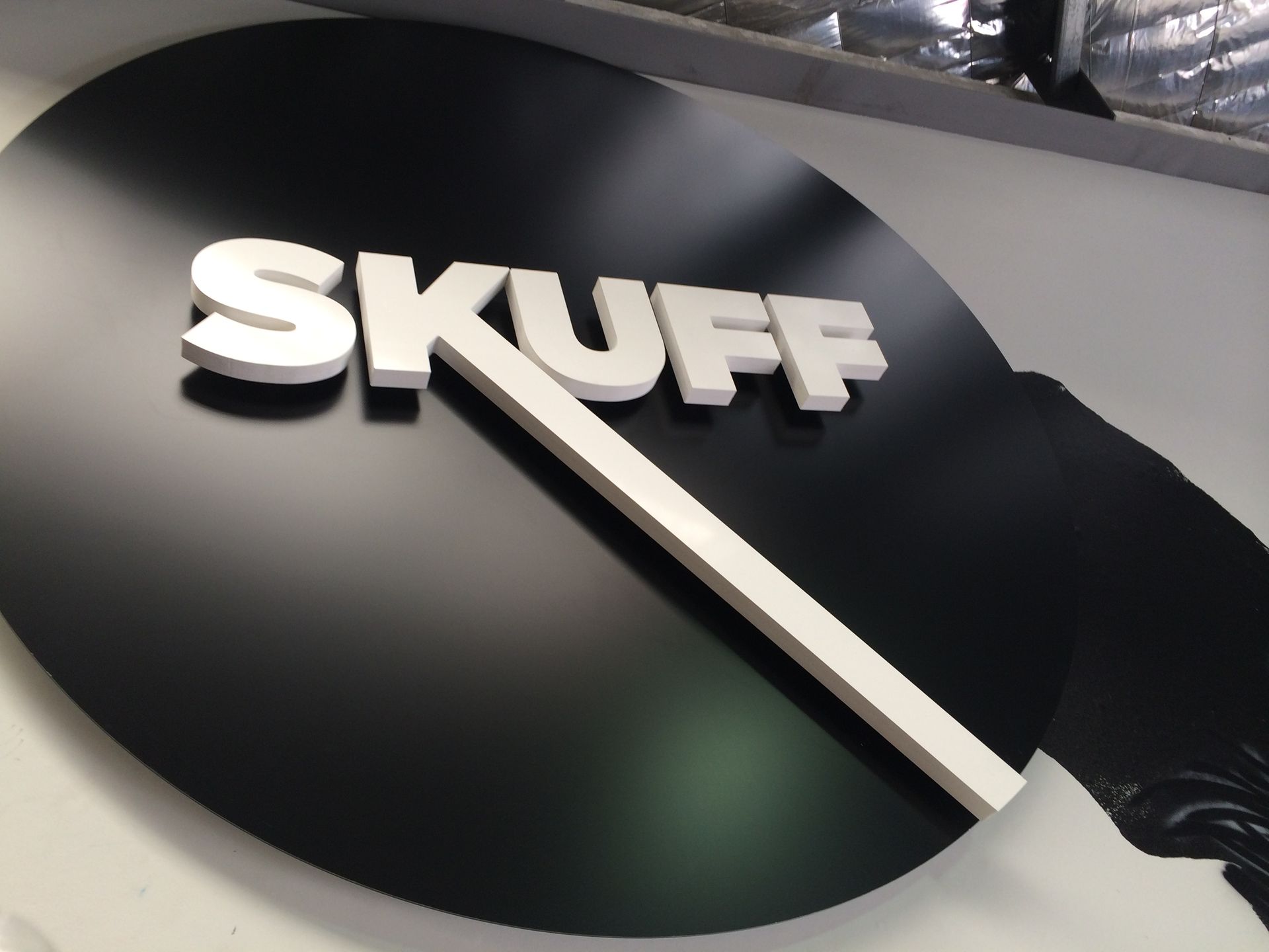 Stylish Skuff Logo Sign — Shogun Signs & Print