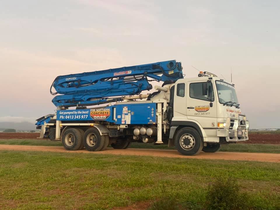 Concrete Pumping Truck — Far Northern Concrete Pumping in Mareeba, QLD
