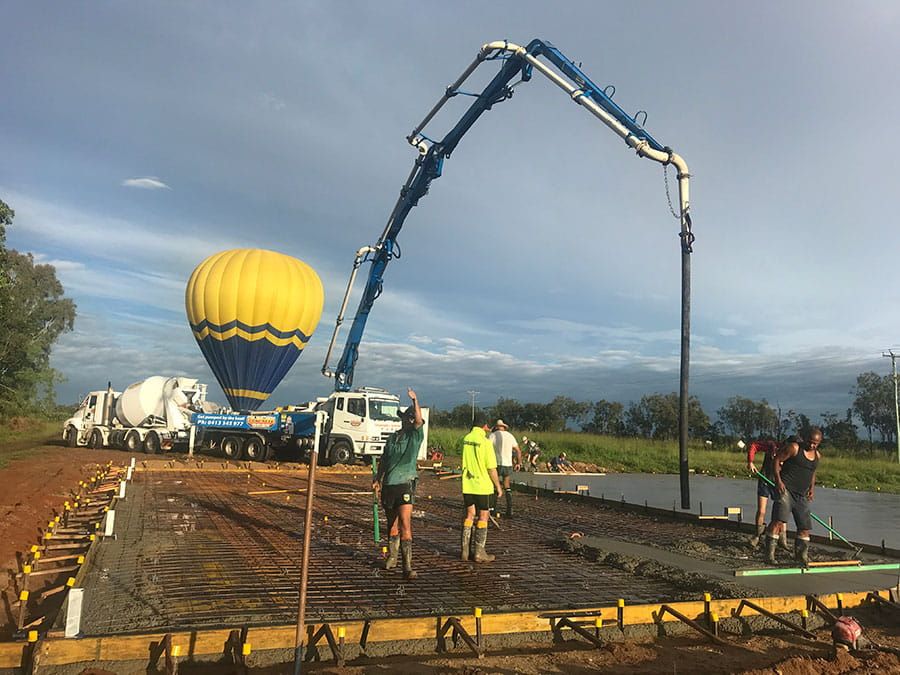 Concrete Pumping in Progress — Far Northern Concrete Pumping in Mareeba, QLD