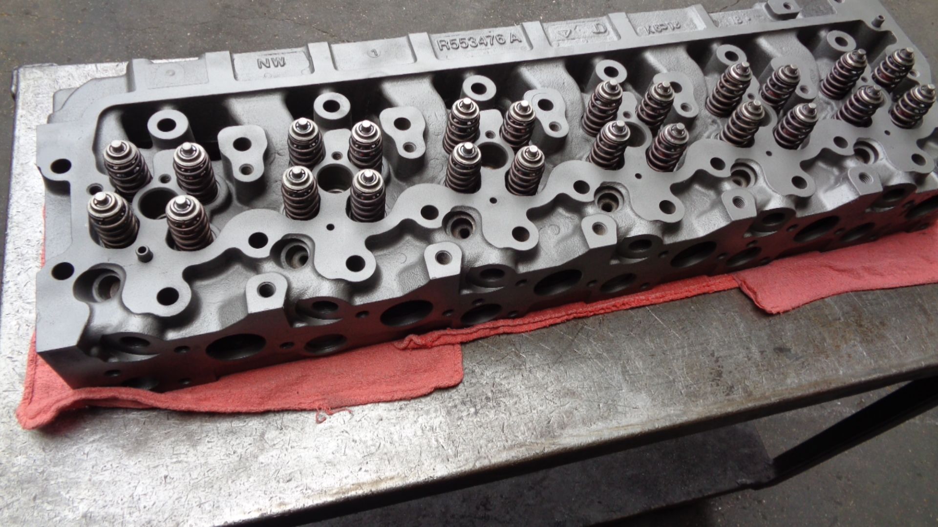 John Deere 6090 Head — Baytown, TX — Automotive Machine Shop