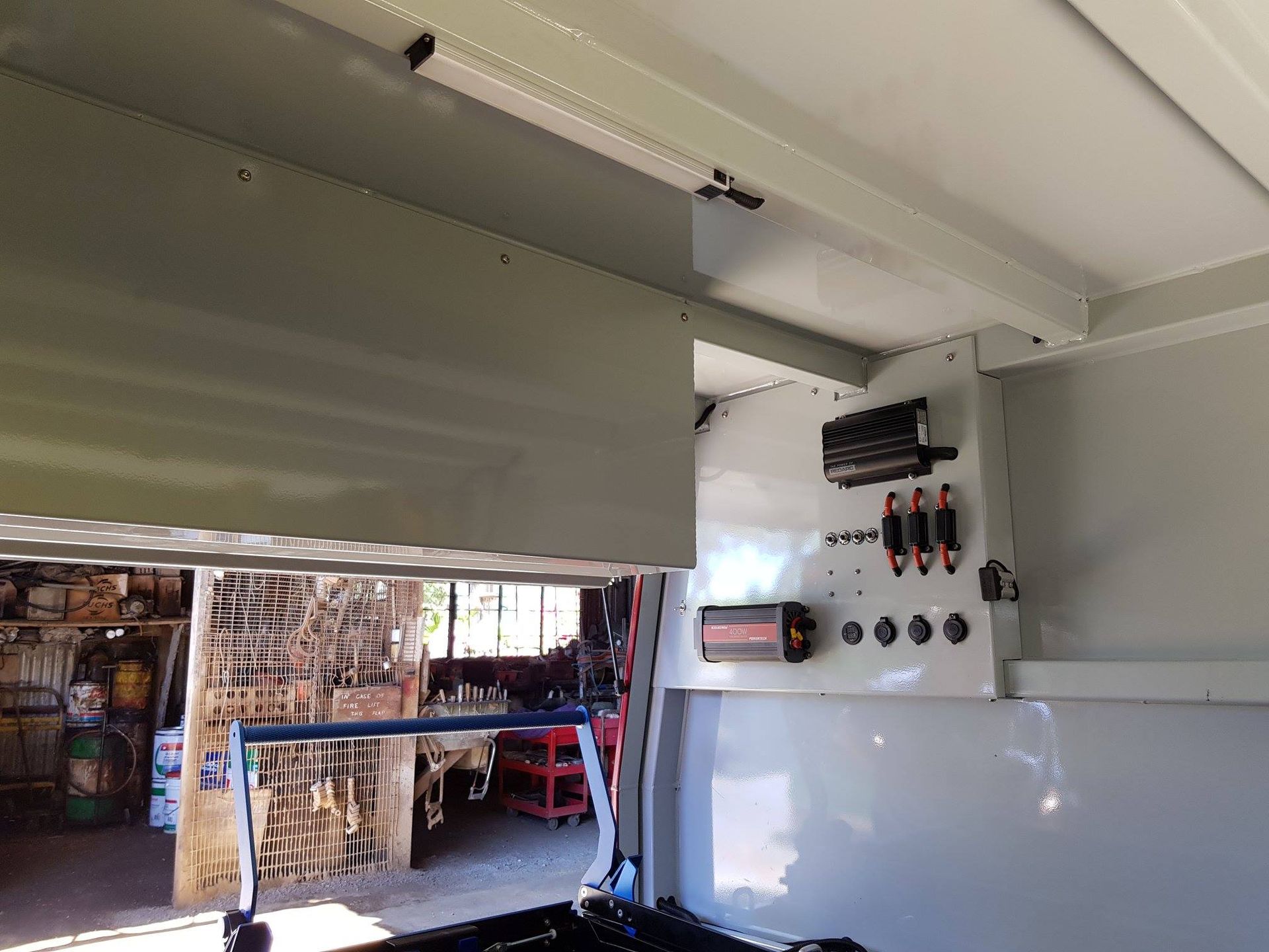 Interior of a Vehicle, Showing a Panel With Switches — A.M.D. Automotive Services in Proserpine, QLD