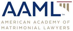 The logo for the american academy of matrimonial lawyers.