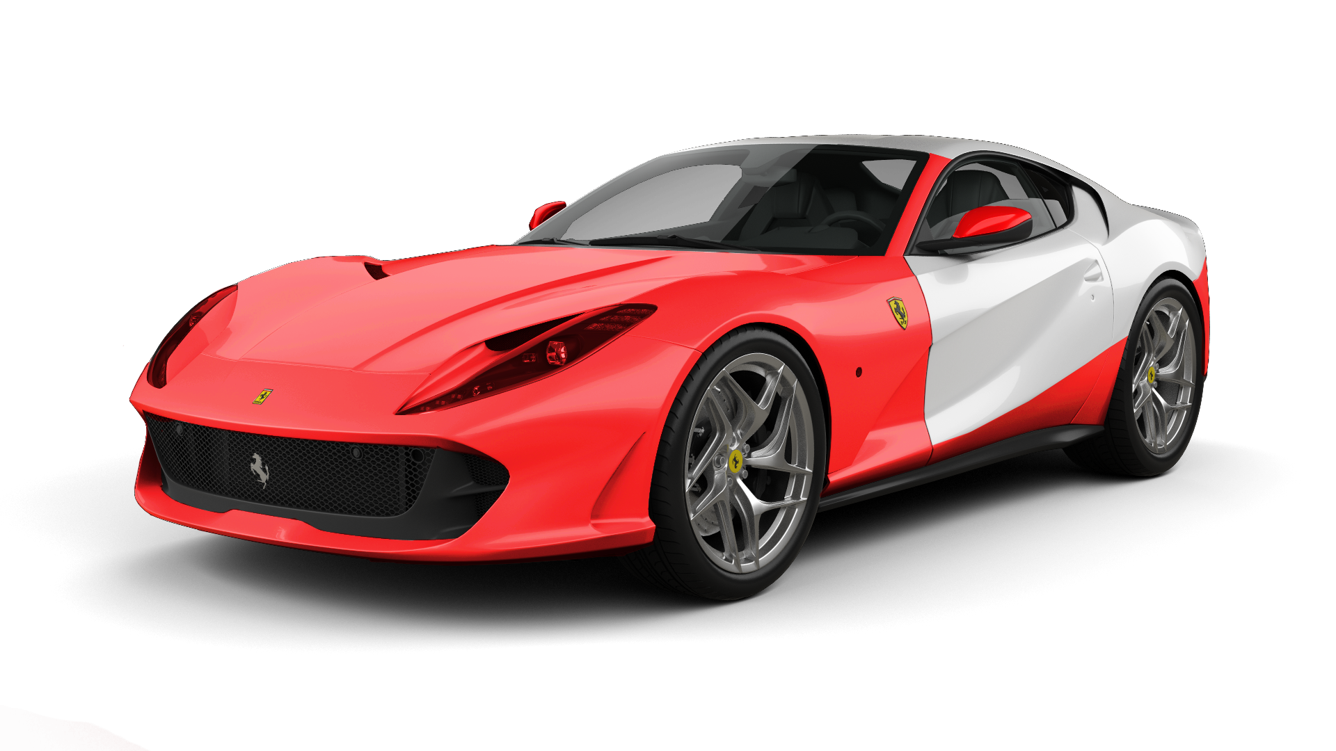 A red Ferrari Track Pack ppf