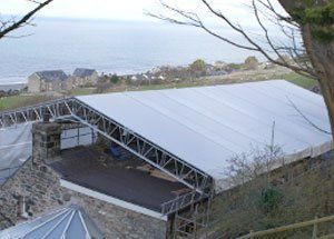 Our Haki roof cover systems can be customised to any structure