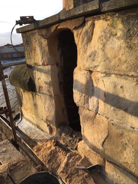 Chimney repair by DC Roofcare Irvine