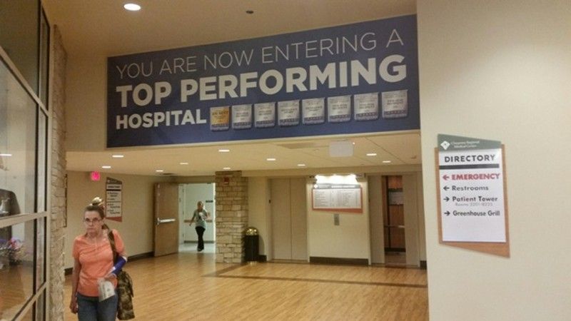 Top Performing Hospital Signage | Cheyenne, WY | Signs65