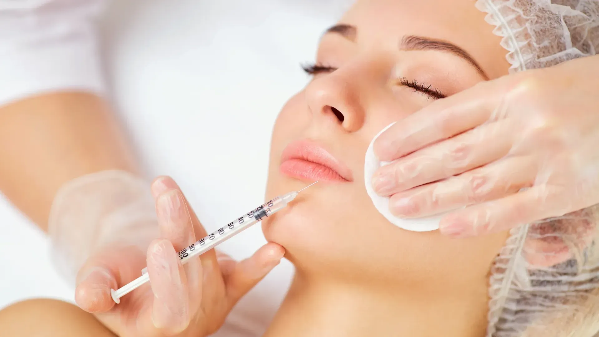 Woman getting Botox injected at Bel Viso Medical Spa