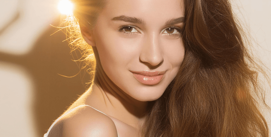 Client receiving quick glow facial treatment before date night at Bel Viso Medical Spa