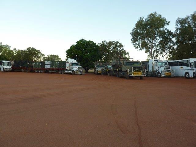 Multiple trucks — Freight Services in Humpty Doo, NT