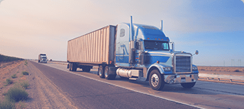 Blue truck — Freight Services in Humpty Doo, NT