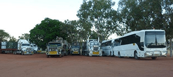 White trucks — Freight Services in Humpty Doo, NT