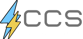 A logo for car charger specialists with a gas pump