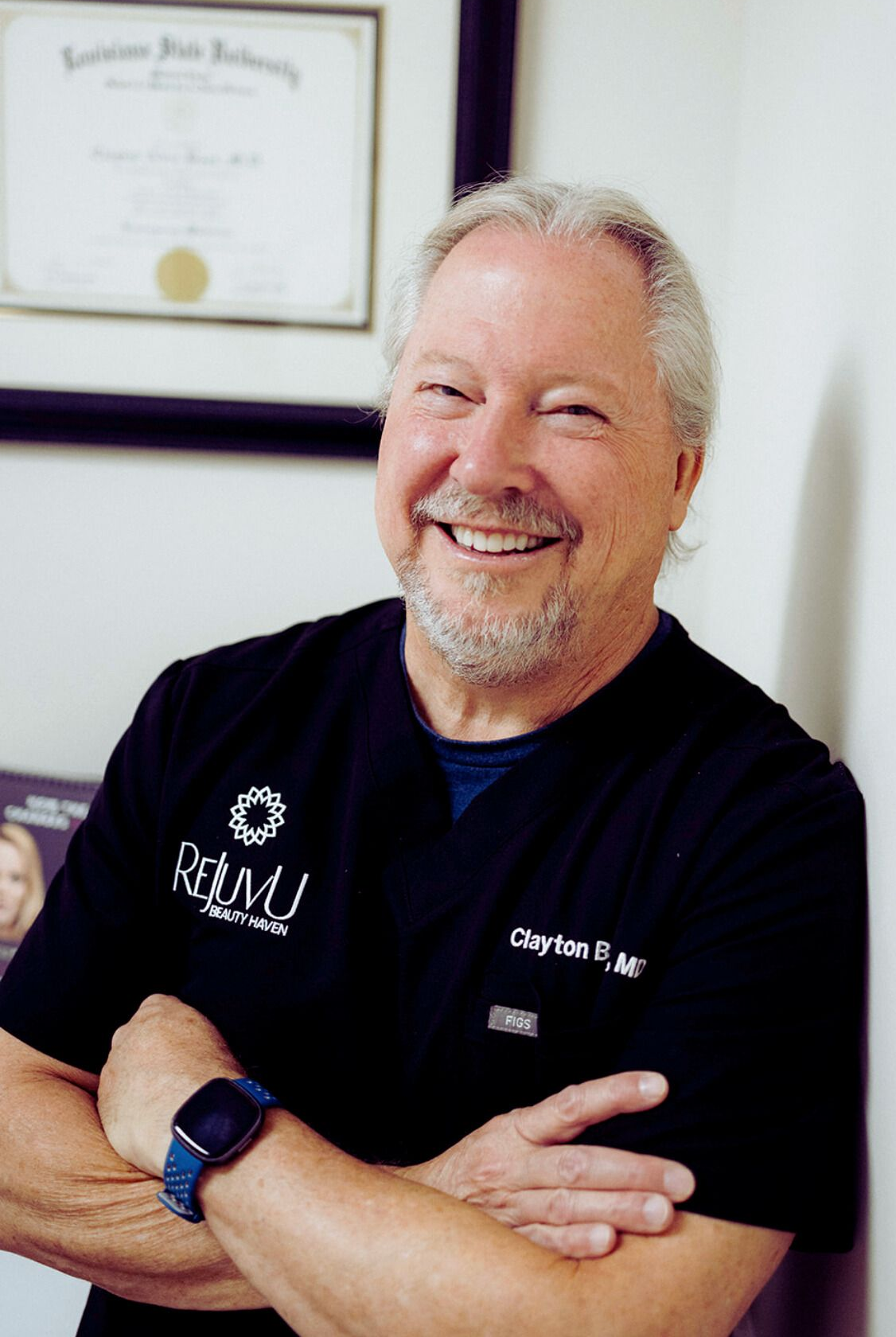 Dr. Clayton Bass, MD performing physician-performes injectables in West Point, Davis County, Utah at ReJuvU Beauty Haven