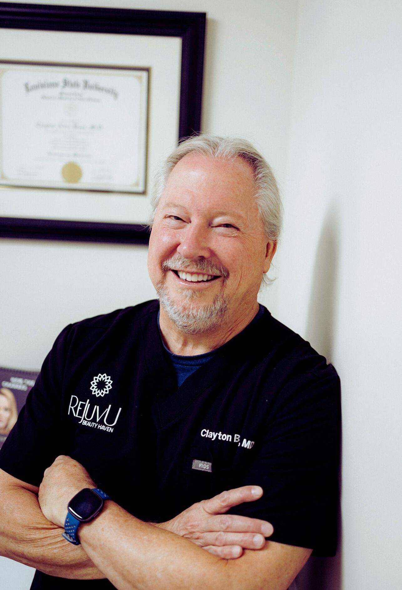 Dr. Bass, owner and lead physician at ReJuvU Beauty Haven, providing expert Radiesse and aesthetic treatments in West Point, Utah