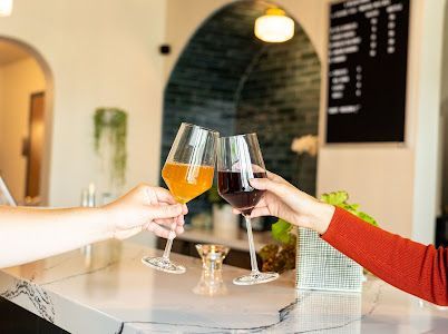 orange wine and chilled red cheers