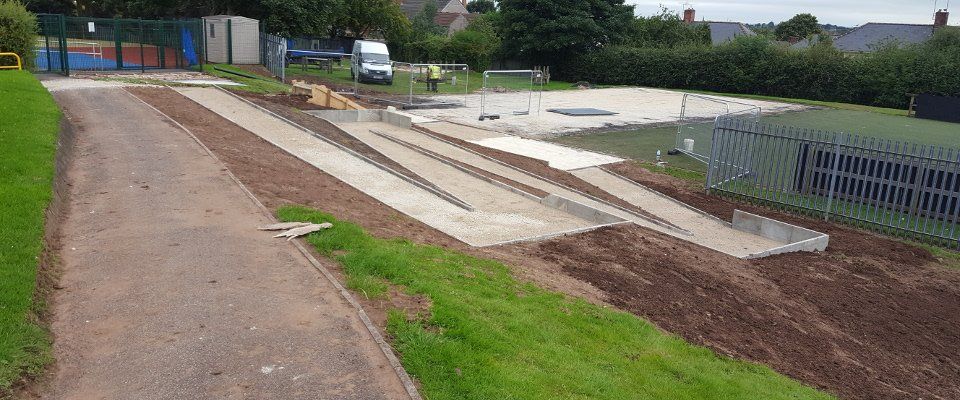 asphalt pathway