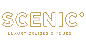 The logo for scenic luxury cruises and tours