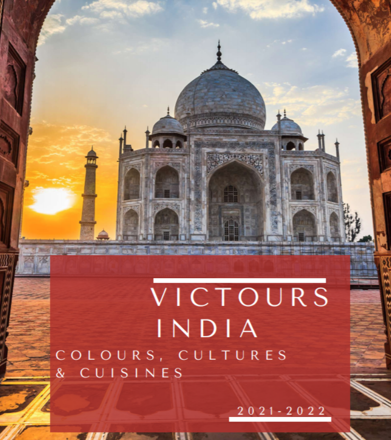 The cover of a book titled victories india