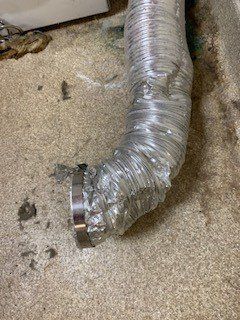 dryer vent broken