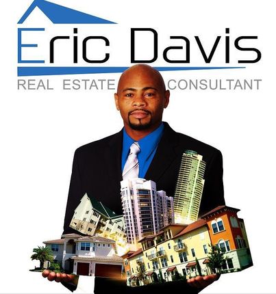 Eric davis is a real estate consultant and is holding buildings in his hands