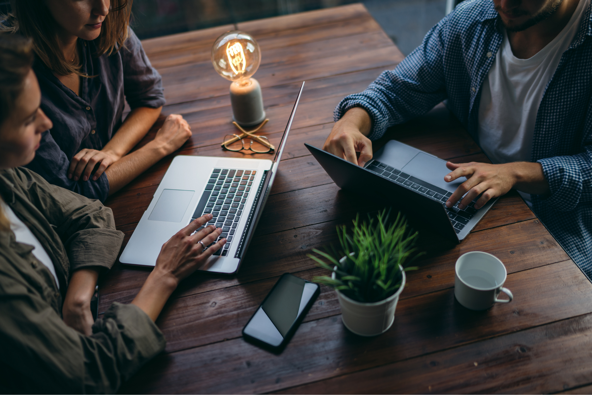 AmplifyAi team working together