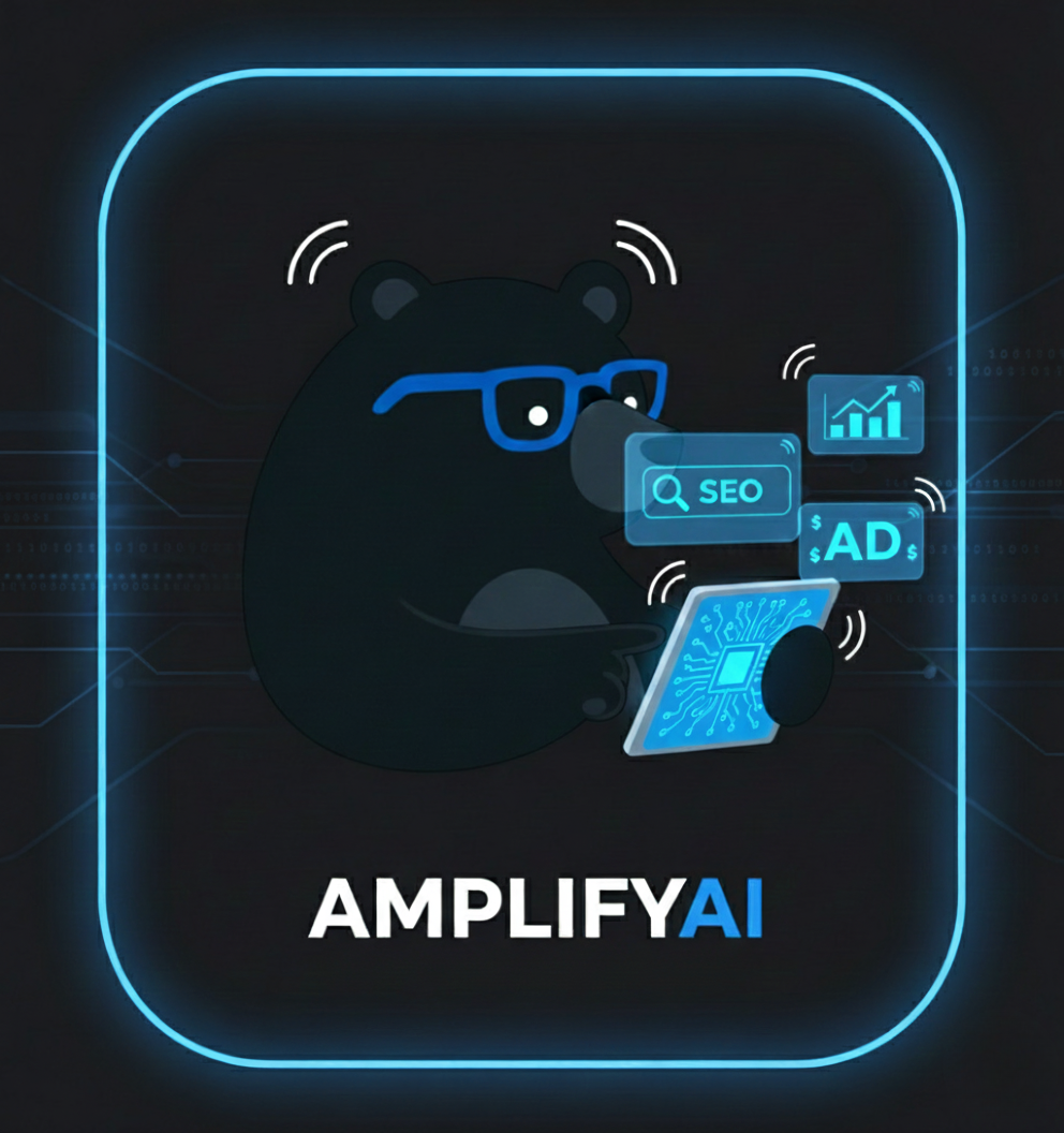 AmplifyAI bear doing work