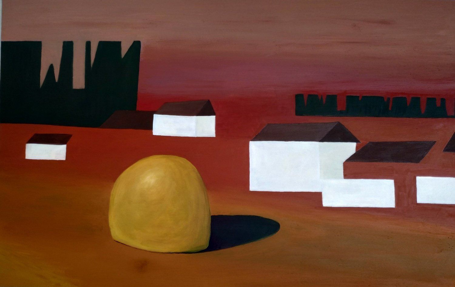 מחווה למונה - ציור שמן על דיקט