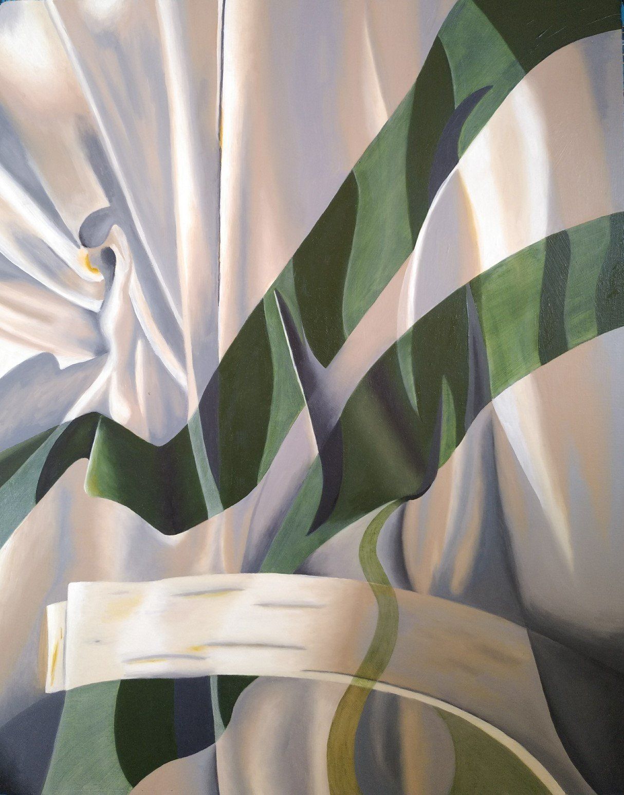 סרטים - ציור שמן על עץ