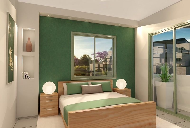 עיצוב חדר שינה - הדמיה