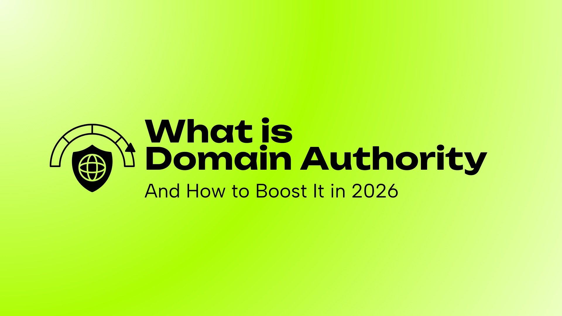 Green graphic with text