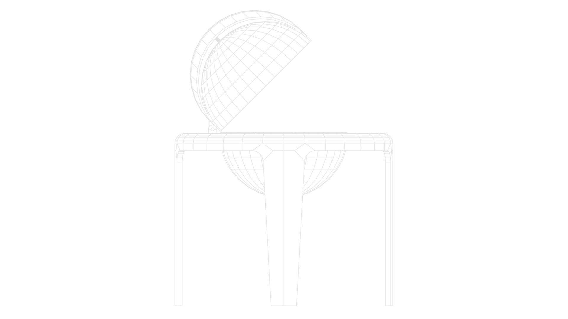 A black and white drawing of a globe on a white background.