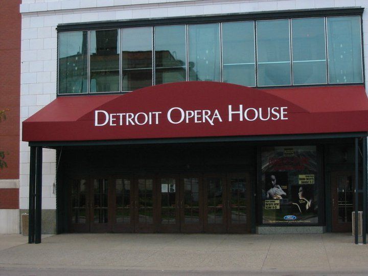 Detroit Opera House Awning — Roseville, MI — J.C. Goss Company