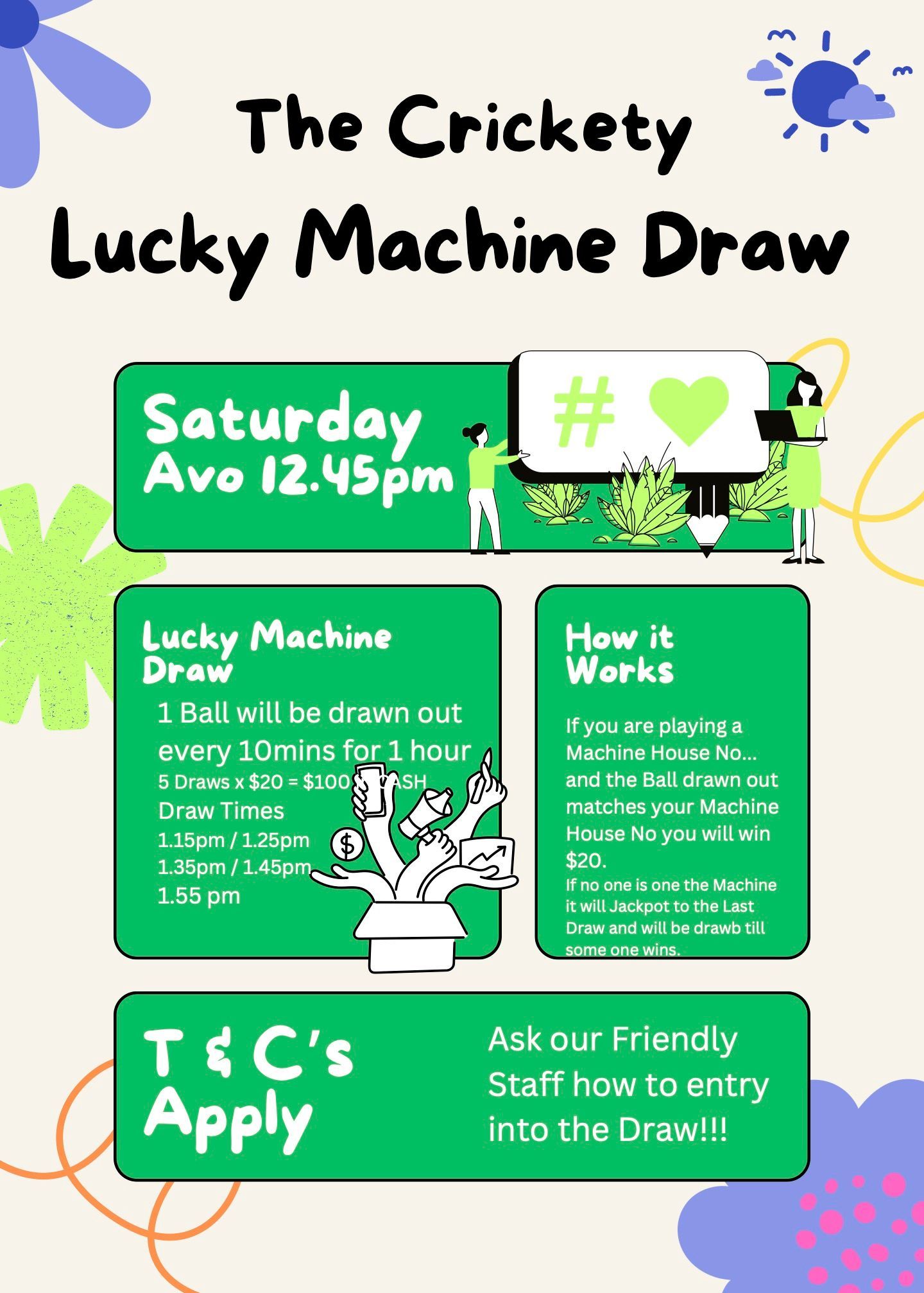 Lucky Machine Draw