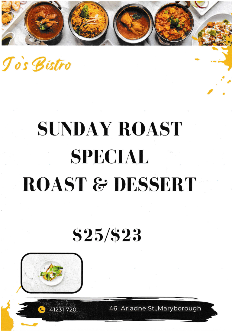 Sunday Roast Special