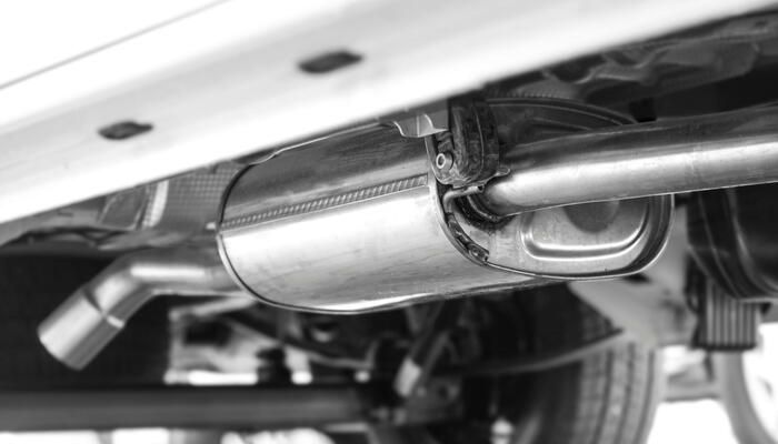 Muffler work at Automotive Evolution in Golden, CO