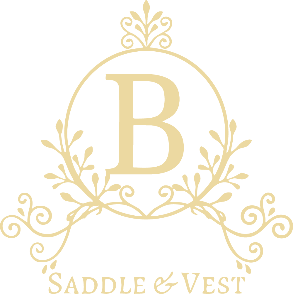 Emblem with a circle containing the letter 