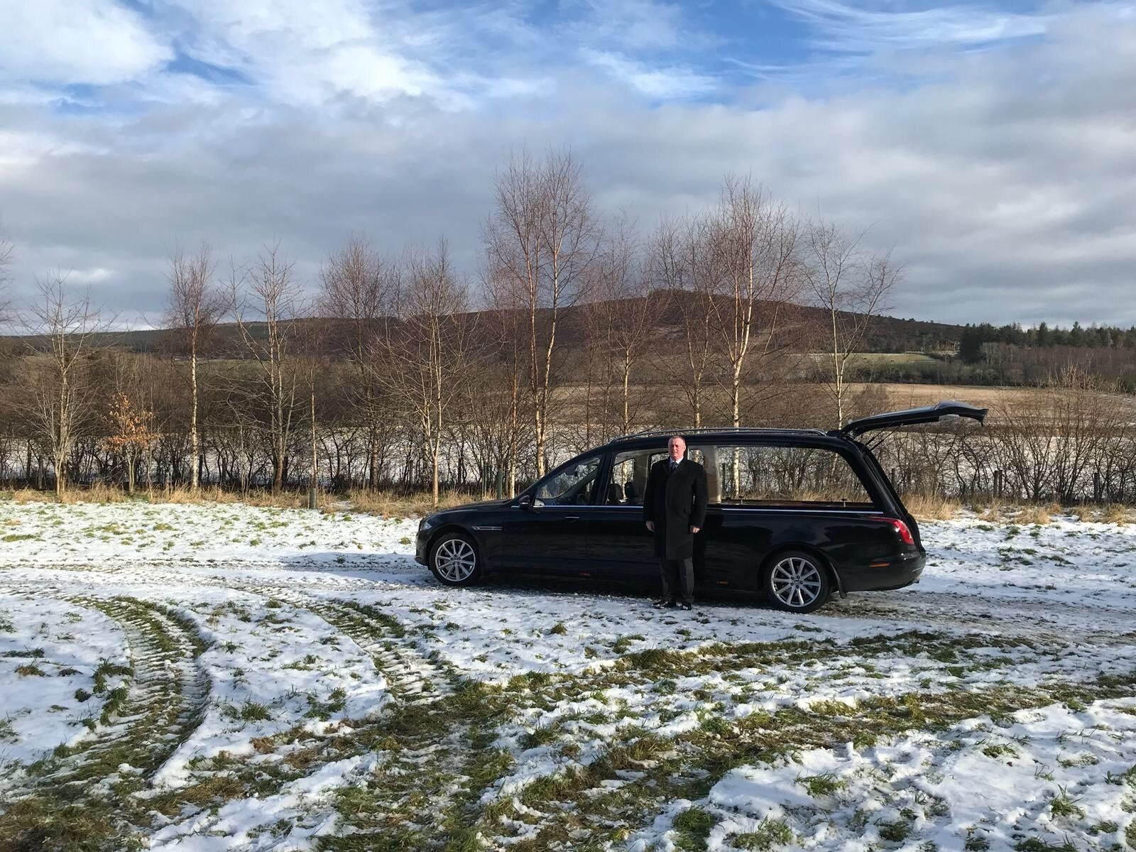 Mark Shaw Funeral Services Jaguar Hearse